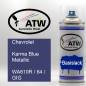 Preview: Chevrolet, Karma Blue Metallic, WA610R / 64 / GIG: 400ml Sprühdose, von ATW Autoteile West.